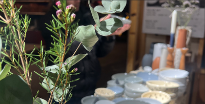 Atelier Agave tableware at the Bern star market