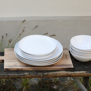 Handgemachte Geschirr Sets Keramik organische Formen hochwertig einzeltstück