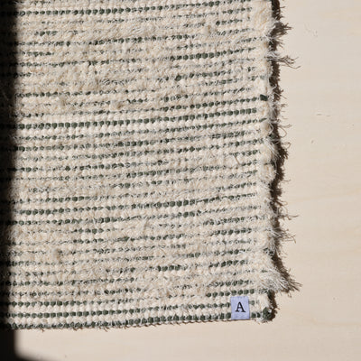 Tea - Hand-woven rug made from upcycled cotton 60x90cm