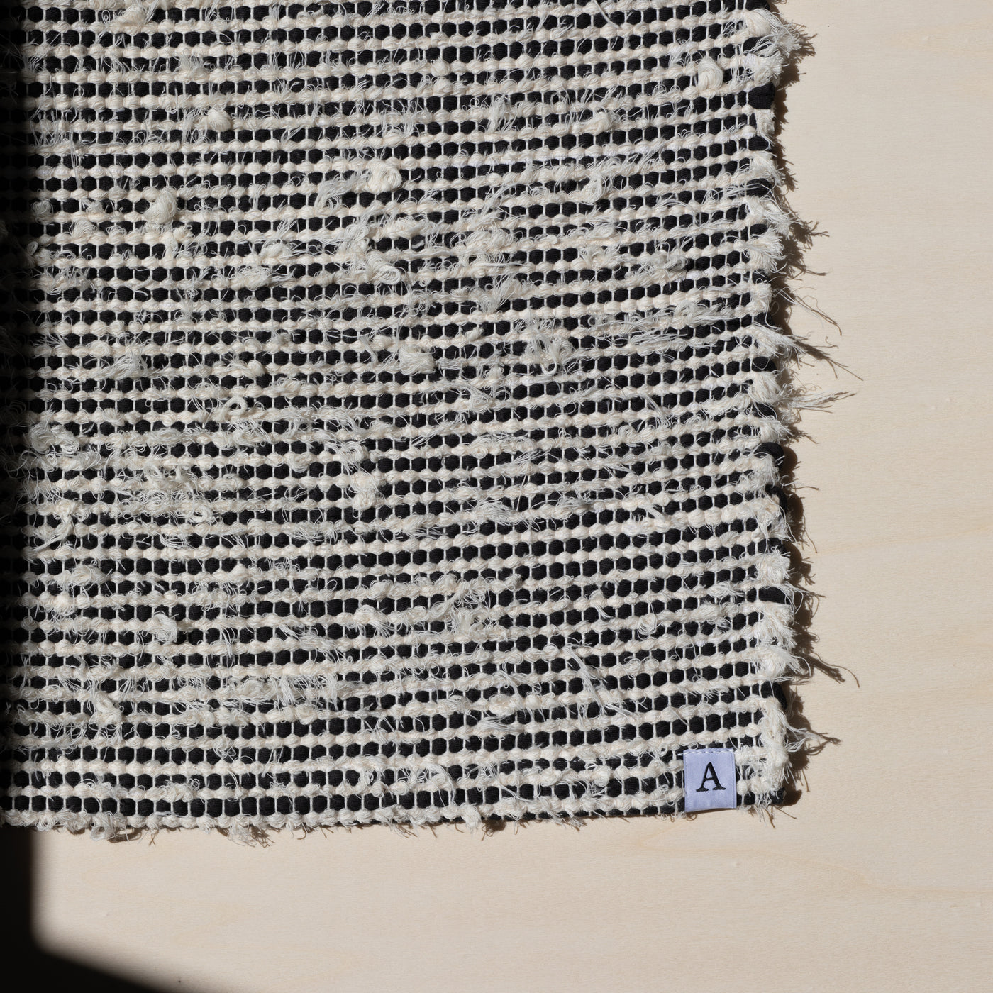 Tea - Hand-woven rug made from upcycled cotton 60x90cm
