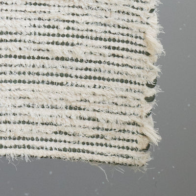 Tea - Hand-woven rug made from upcycled cotton 60x90cm
