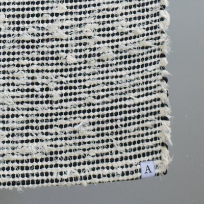 Tea - Hand-woven rug made from upcycled cotton 60x90cm