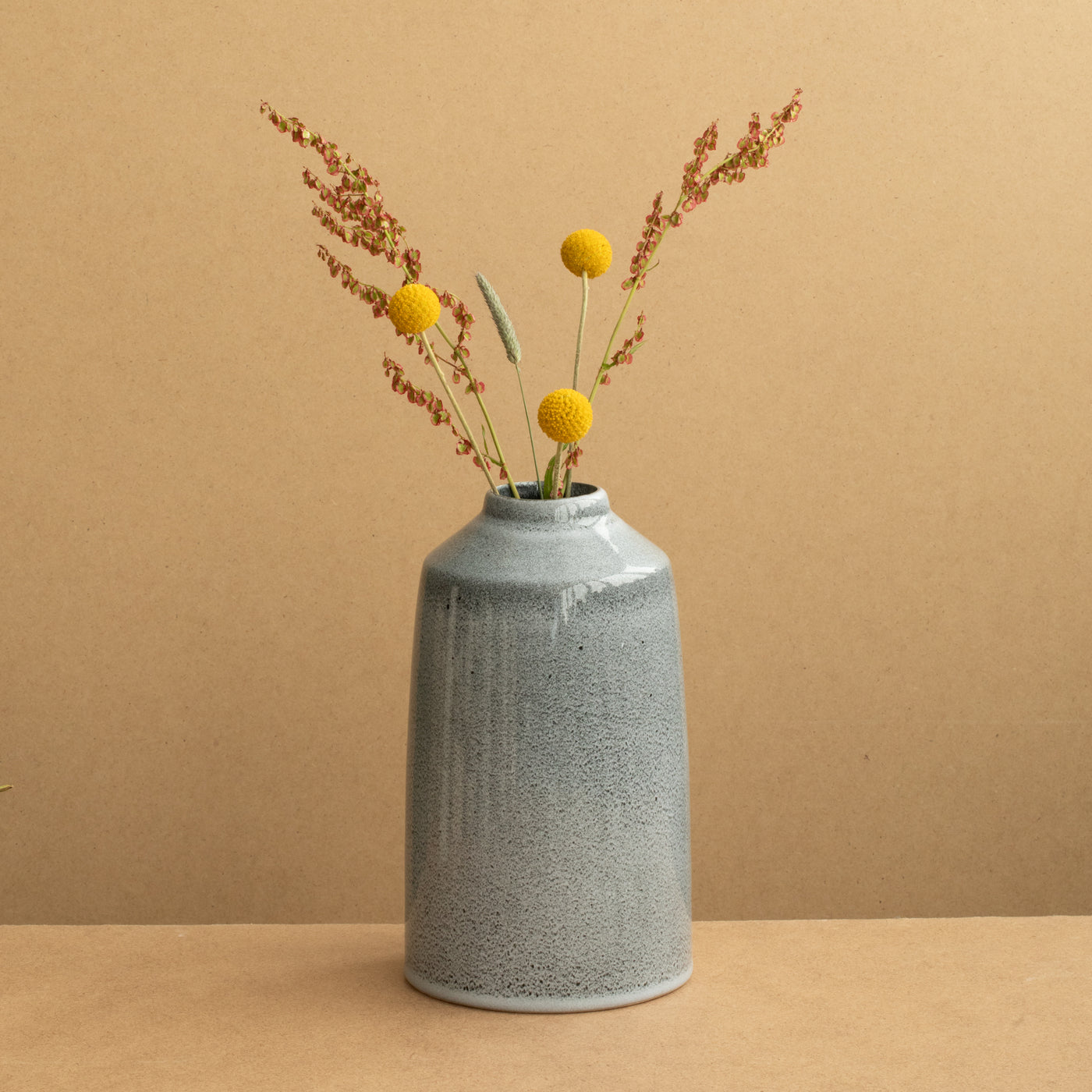 Bottle" vase Blue Sand