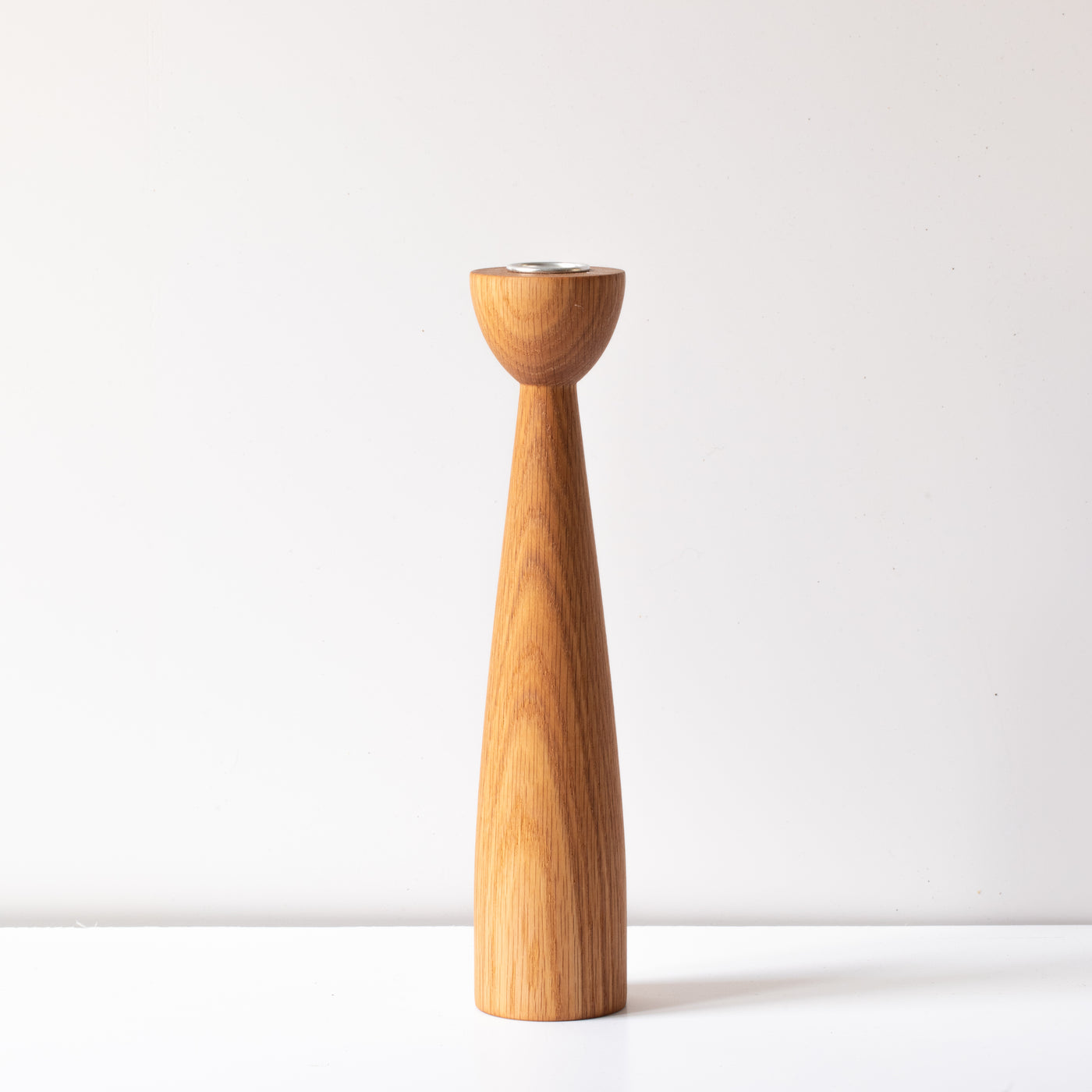 Candlestick Modern (L) Oak