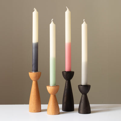 Candlestick Modern (S) Oak