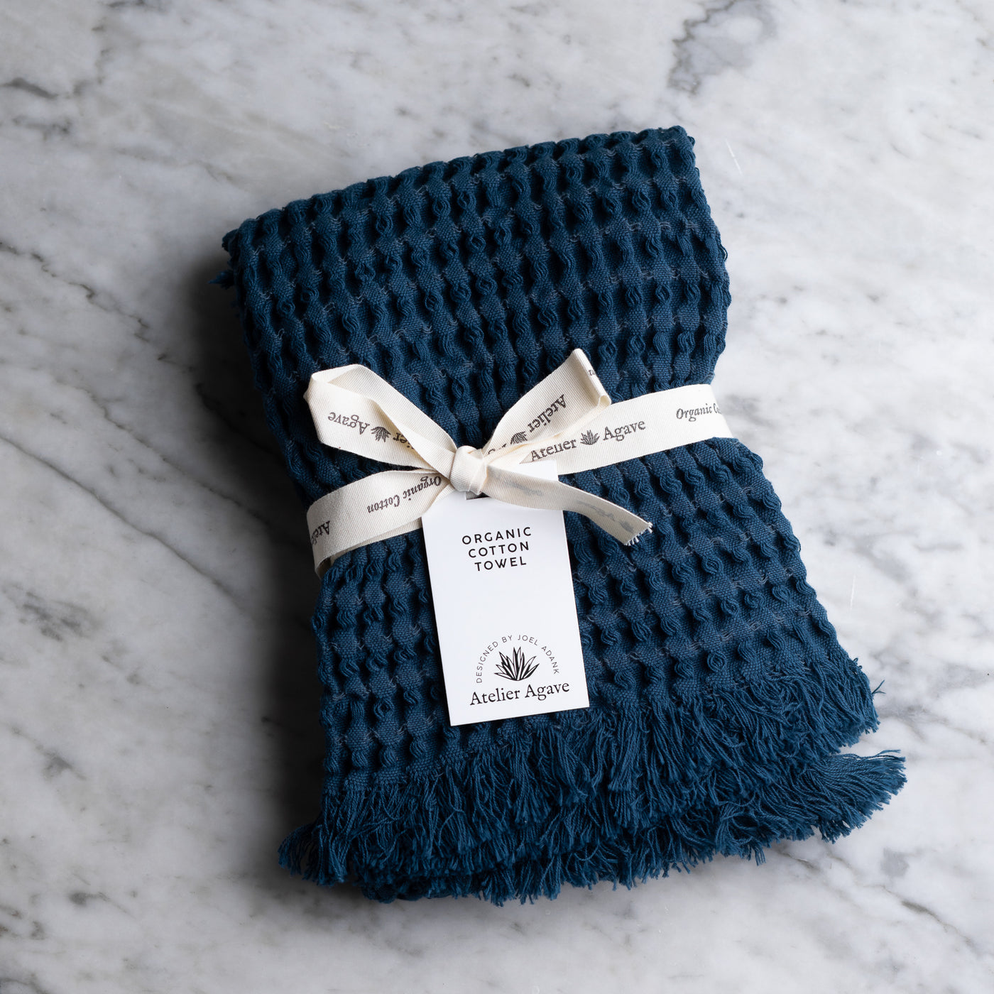 Towel Waffle Navy