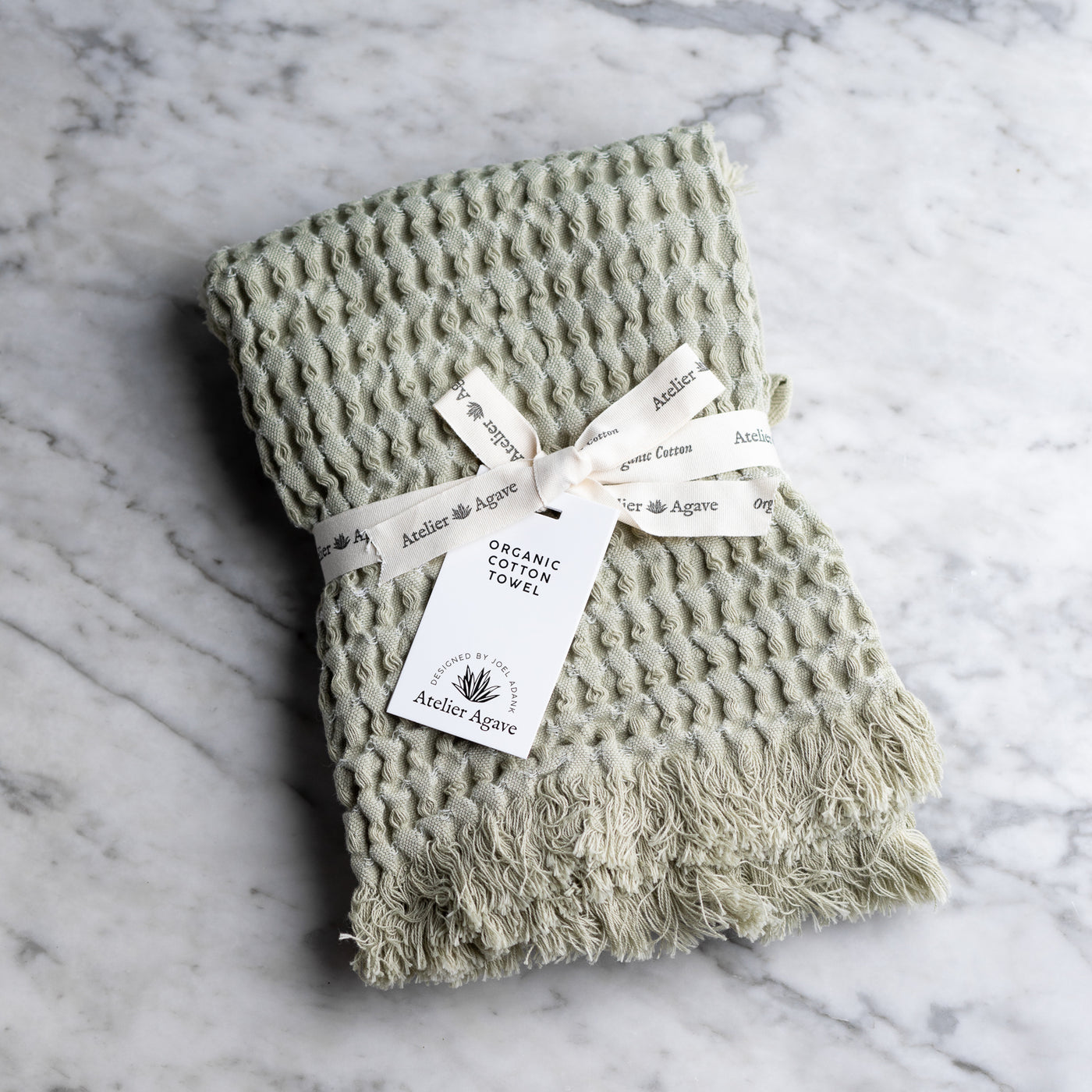 Towel Waffle Olive