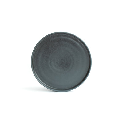 Petite assiette (bord droit) Matte Black