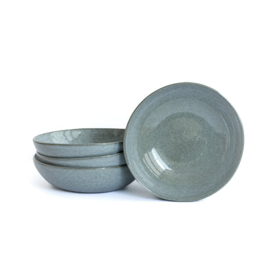 Grande assiette ronde pour pâtes Stormy Sea