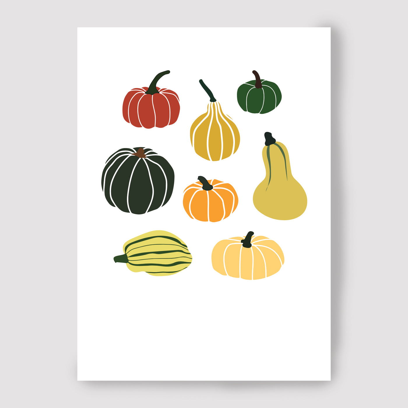 Pumpkin card