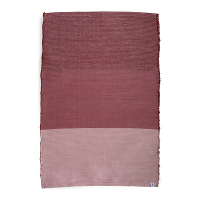 Noa - Tapis 3 couleurs en coton upcyclé 60x90cm