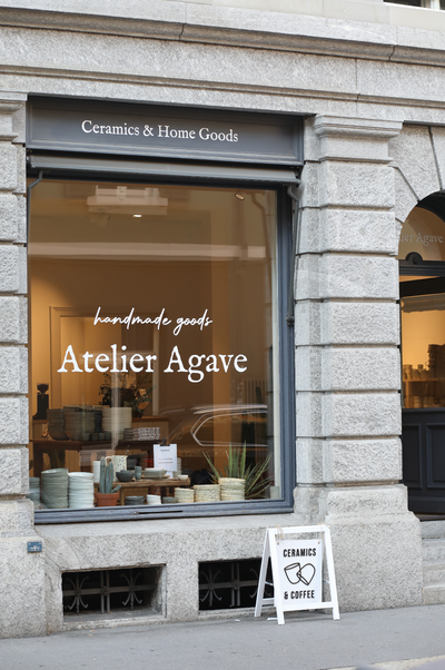 Ceramics Pottery Store Atelier Agave Josefstrasse Zürich