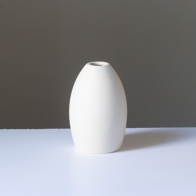 Egg" vase Beige