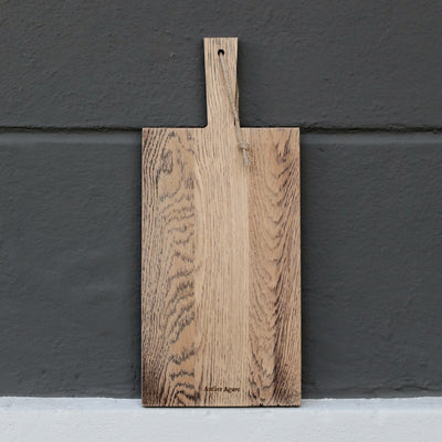 Large oak serving board (dark) 50 x 21.5 x 1.8 cm