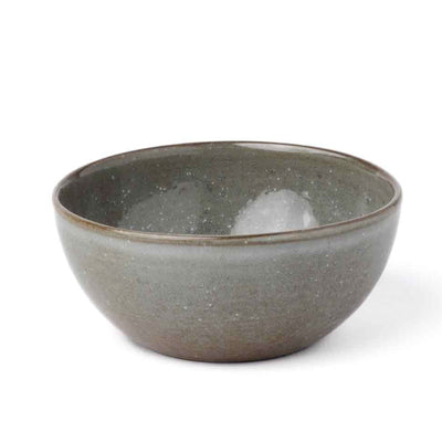 Dipschale Snack Bowl Steinzeug blau grau grüne Glasur