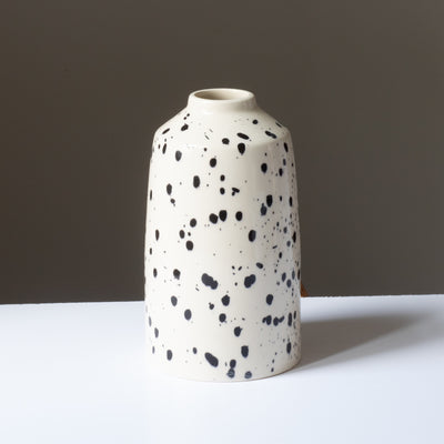 Vase "Bottle Black Dots