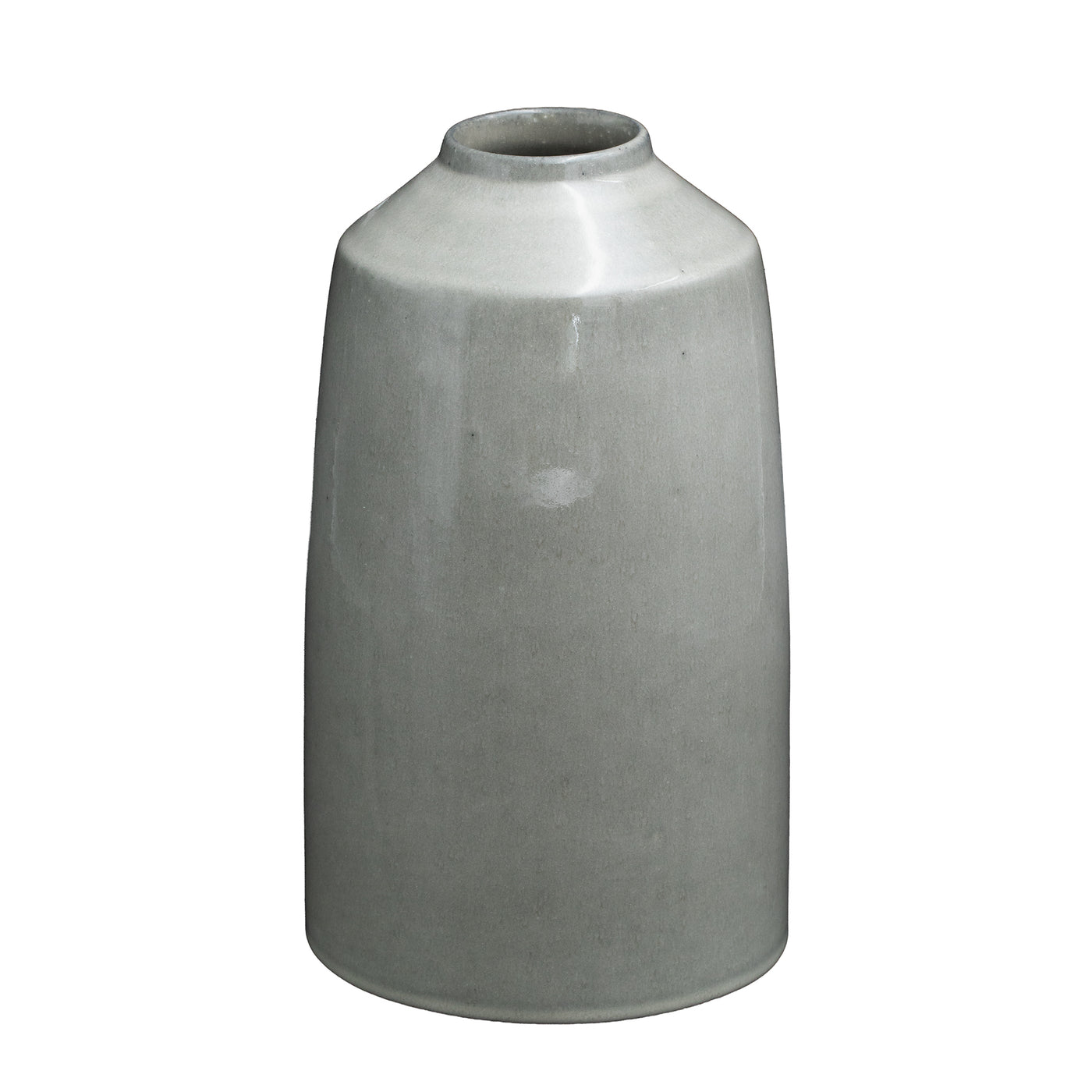 Vase "Bottle" Midnight Grey