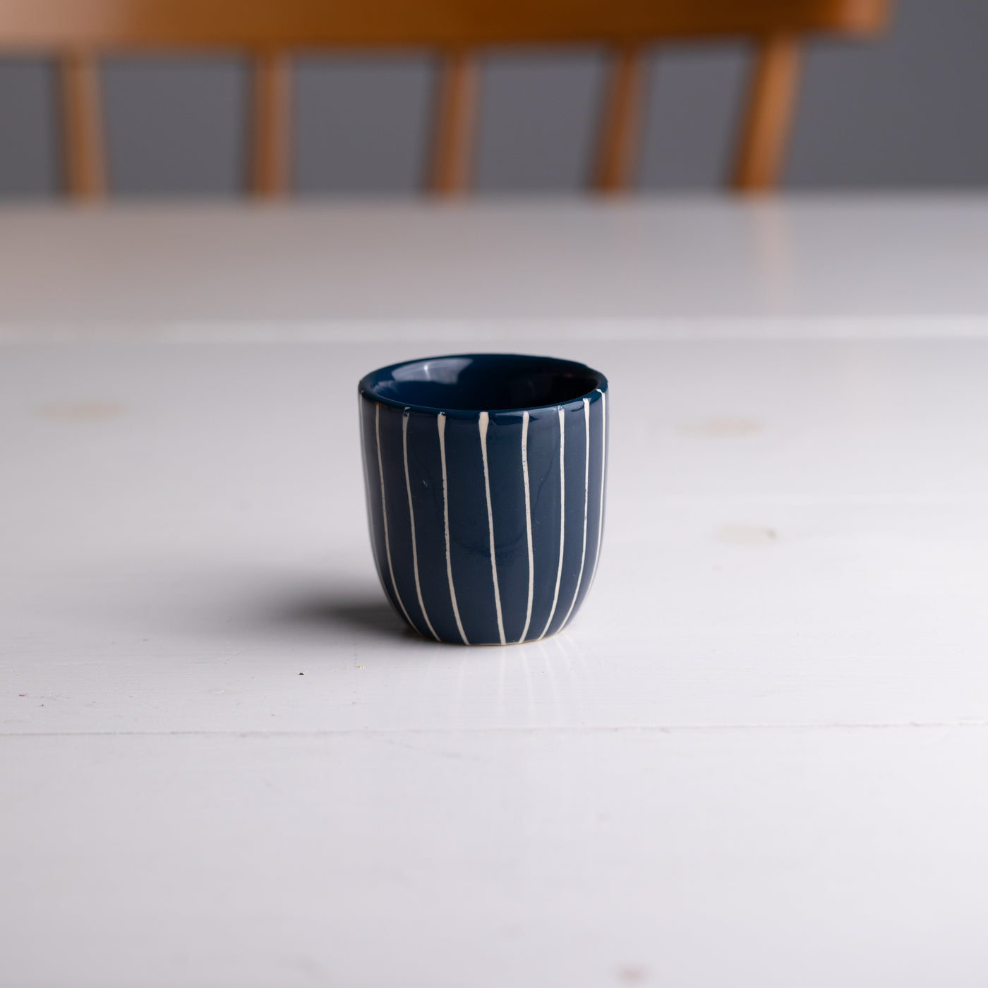 Espresso Becher Striped Navy