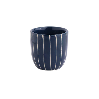 Espresso Becher Striped Navy