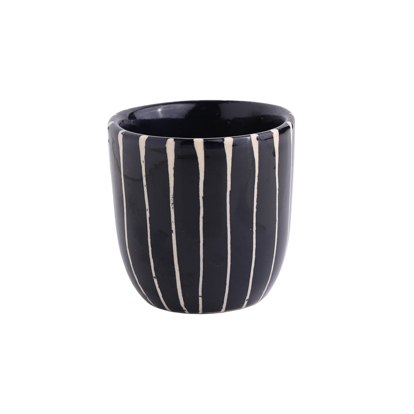 Espresso Becher Striped Black
