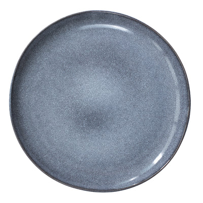 Grosser organischer Teller Blue Sand