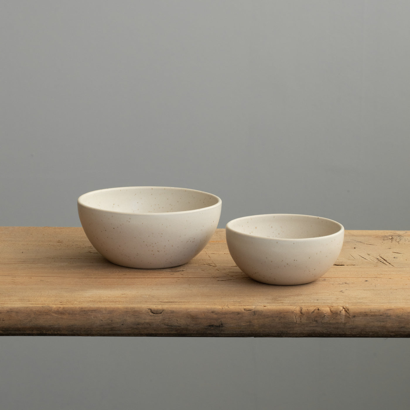 Kleine Snack Bowl Speckled Beige