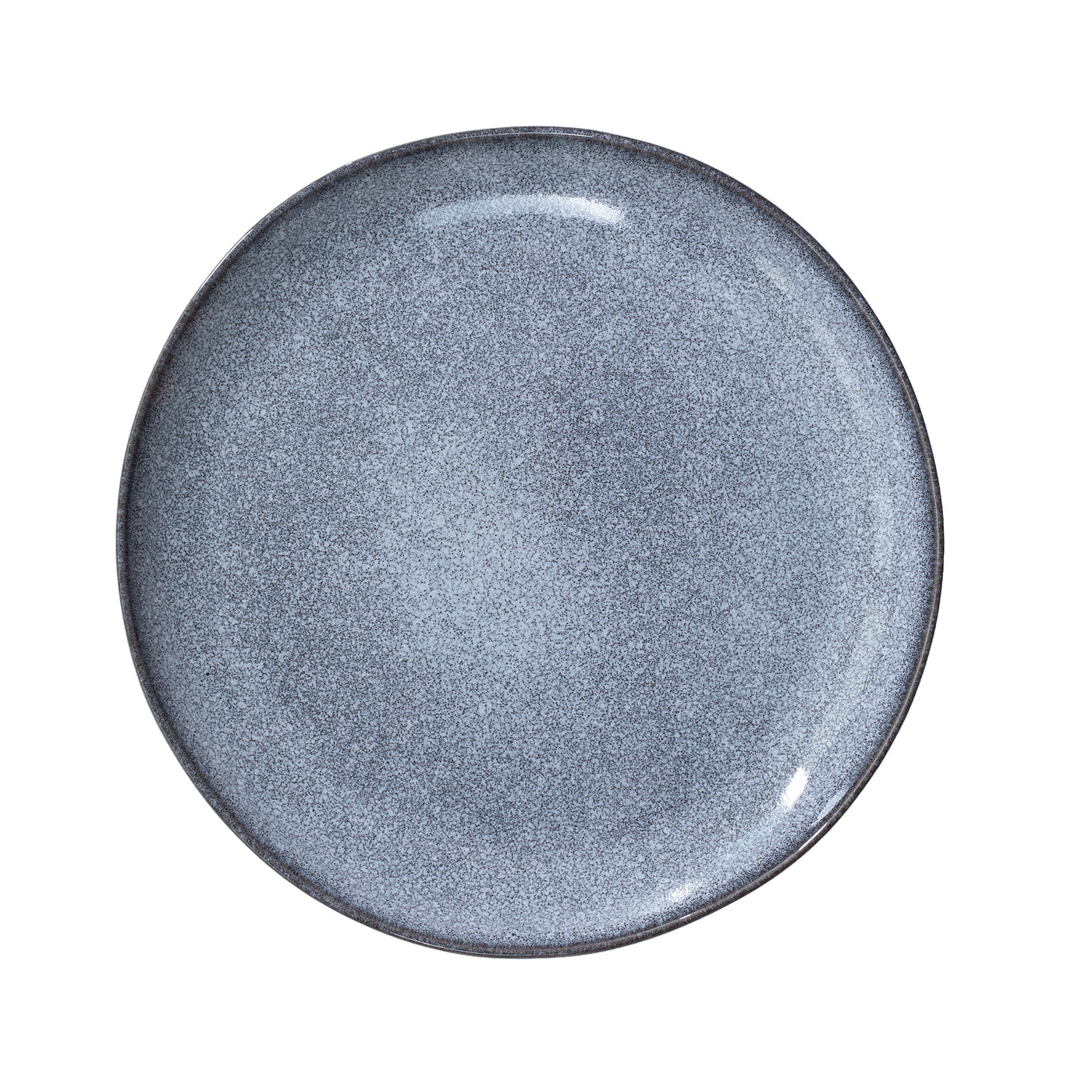 Kleiner organischer Teller Blue Sand