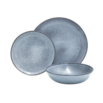 Pasta Geschirr Set Blue Sand 12-teilig